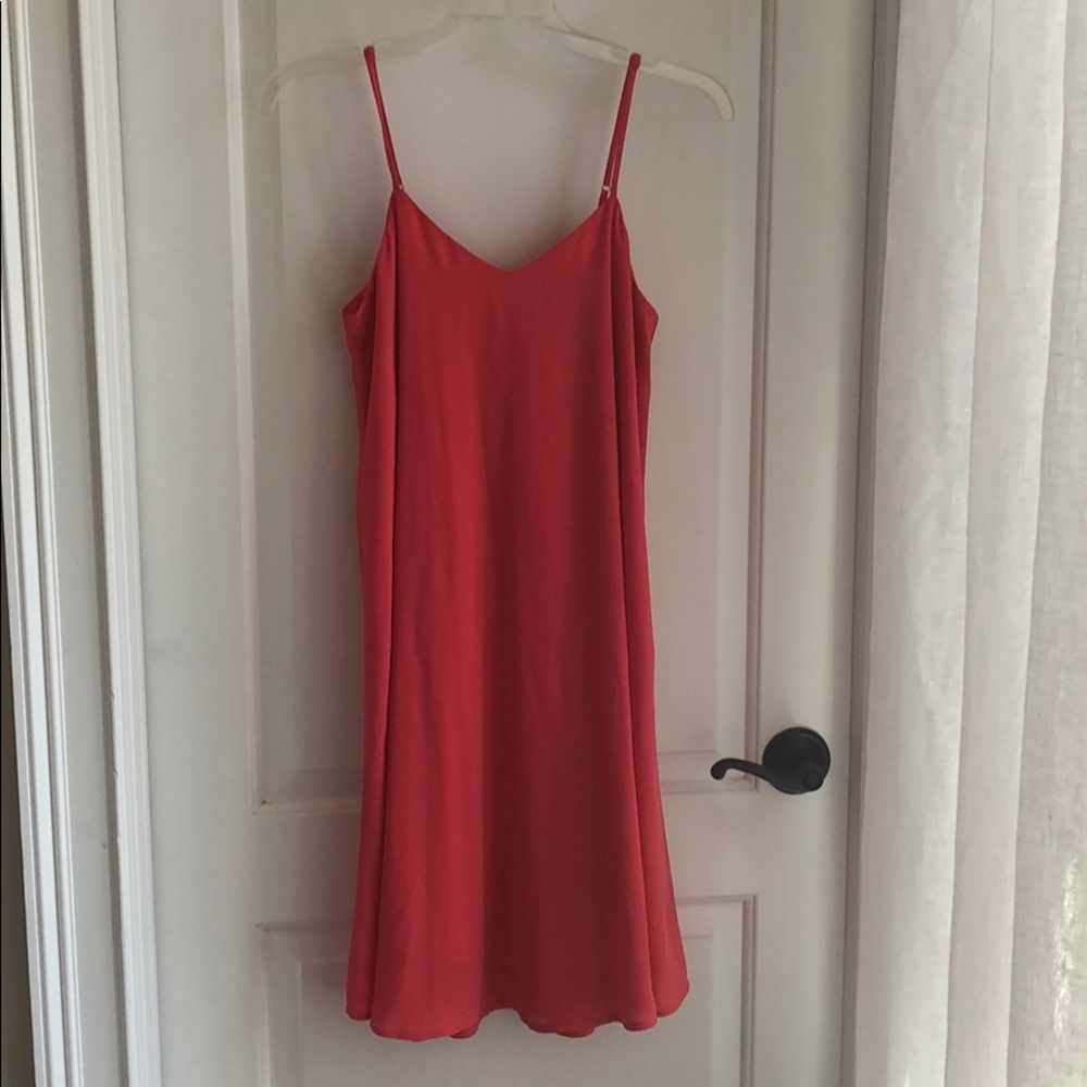 Aqua shift dress